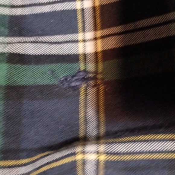Ralph Lauren Black Watch Flannel Mens Large Shirt - Picture 5 of 5